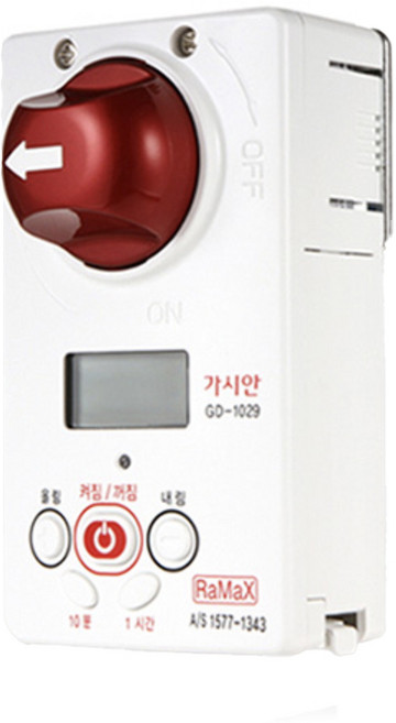 GASIAN 語音提示型瓦斯遮斷器 GD-1029V, 白色, 1個