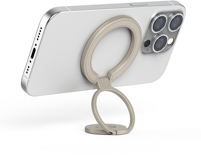 어반어스 맥세이프 양면자석 스마트톡 그립 휴대폰 거치대, 골드, 1개