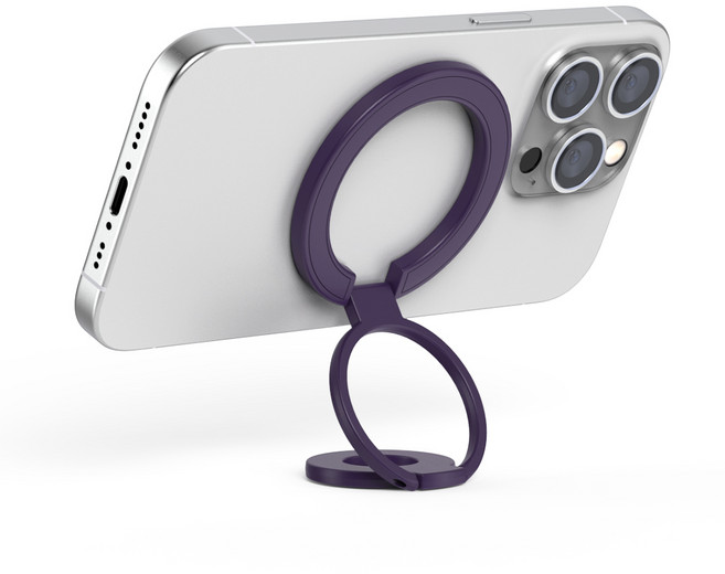 어반어스 맥세이프 양면자석 스마트톡 그립 휴대폰 거치대, 퍼플, 1개