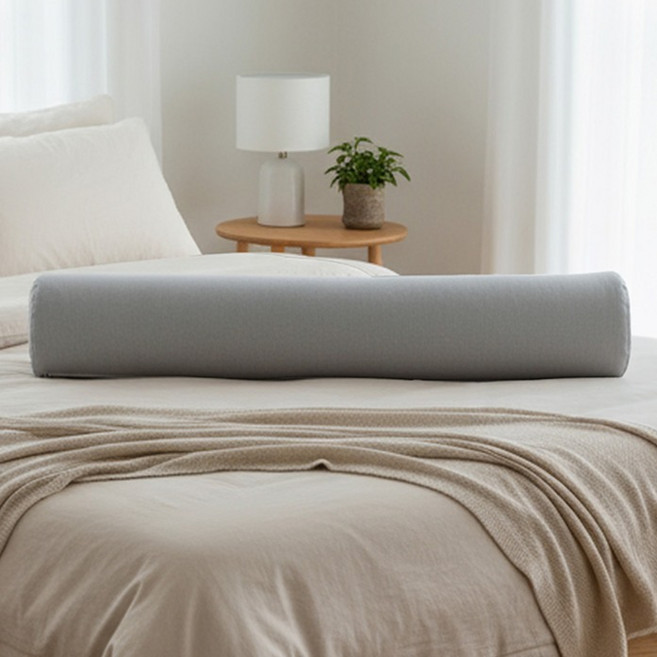 우리앤데코 편안한 메모리폼 바디필로우, 그레이