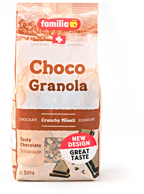 패밀리아 초코 크런치 무슬리, 500g, 1개