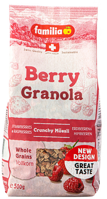 패밀리아 무슬리 베리 크런치, 500g, 1개