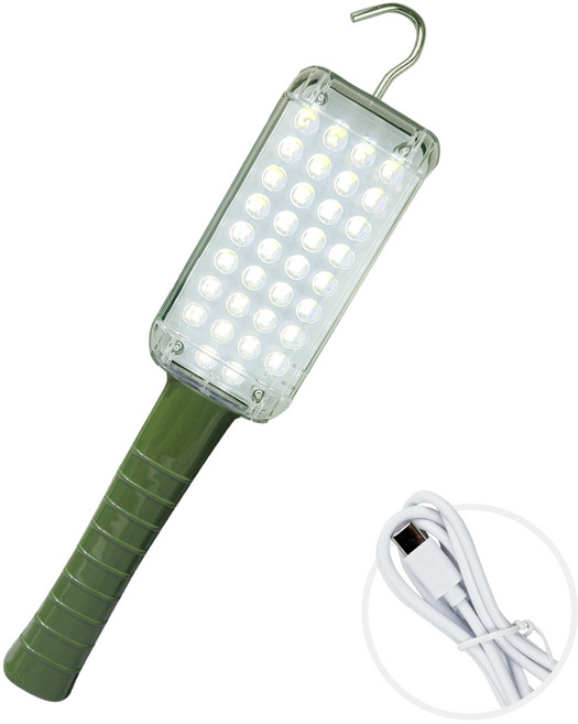 원스탑 다용도 LED 충전 34구 자석 C타입 작업등, 1개