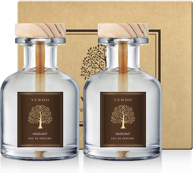 베르도 차량용 방향제 150ml 2p, 헤이즐넛, 1세트