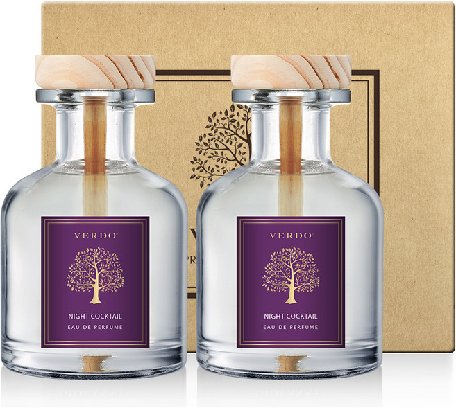 베르도 차량용 방향제 150ml 2p, 나이트칵테일, 1세트
