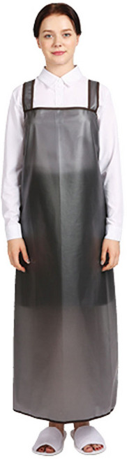 웰프런 메쉬 방수앞치마 H형 대, 블랙, 1개