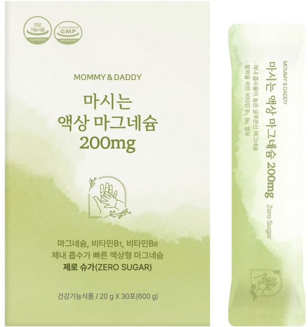 마미앤대디 마시는 액상 마그네슘 200mg, 30회분, 1개