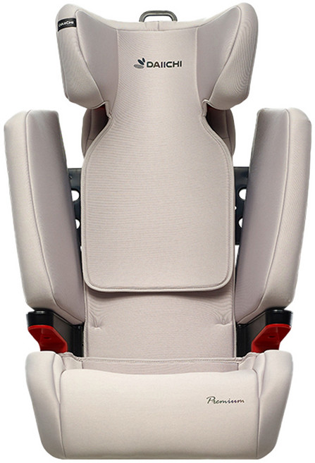 다이치 브이가드 ISOFIX 주니어 시즌2 카시트 일체형, 베이지