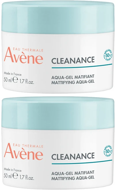 아벤느 클리낭스 아쿠아 진정 수분 젤크림, 50ml, 2개 - 쿠팡