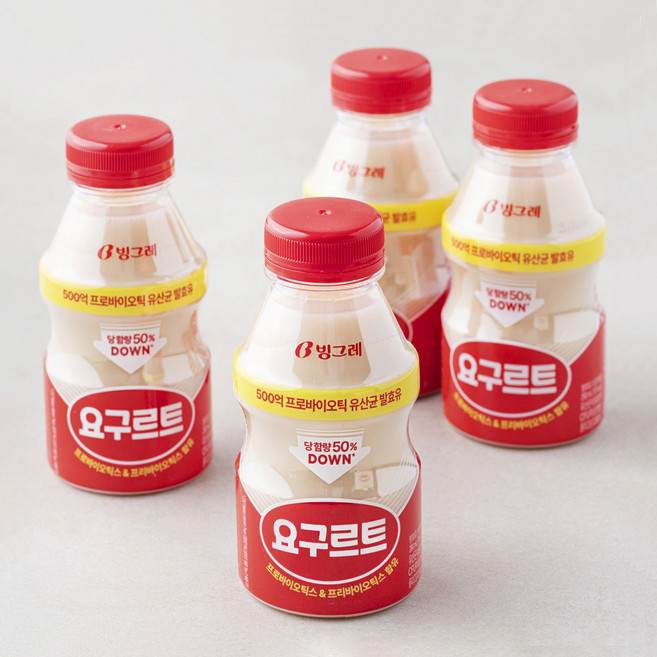 빙그레 대용량 요구르트, 280ml, 4개입, 1개