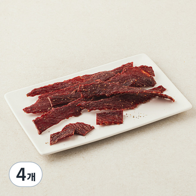 항진육포 채끝페퍼, 160g, 4개