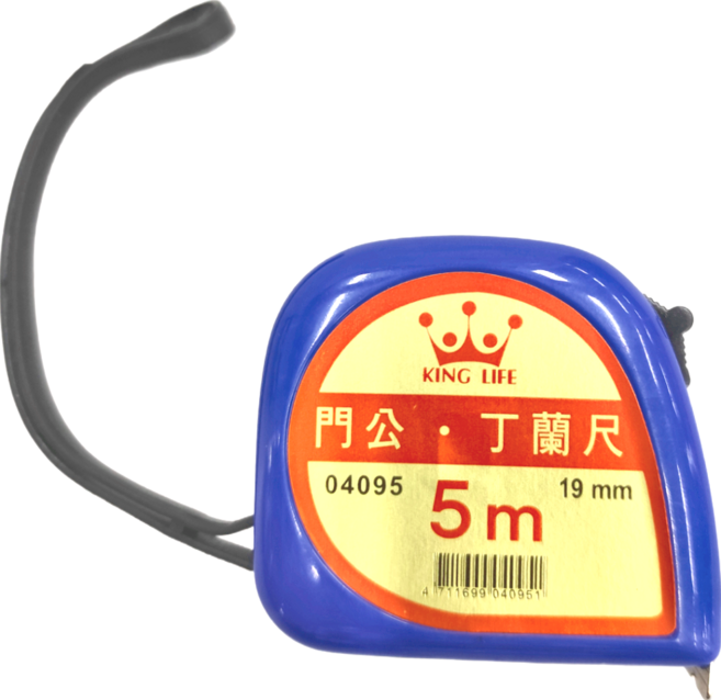 Life 徠福 K.L 彩色捲尺 文公 5m 19mm, 12個