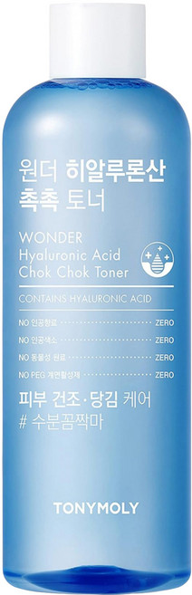 TONYMOLY Wonder系列 玻尿保濕化妝水, 500ml, 1瓶