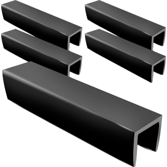 딩동펫 반려동물 안전문 고정받침대 일자형 5p, 블랙, 5개