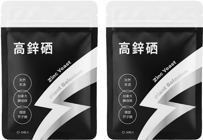 永豐 人可和 天然高鋅硒, 30顆, 12g, 2包