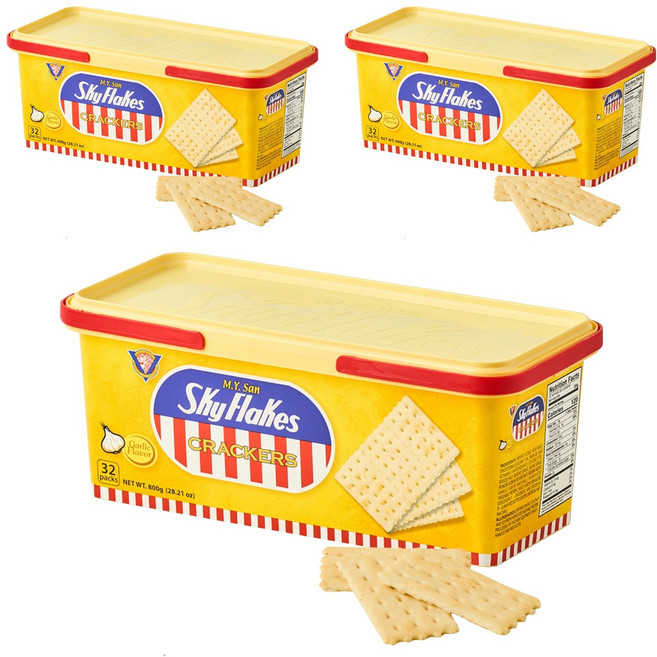 마이산 스카이 플레이크 마늘맛 32p, 800g, 3개