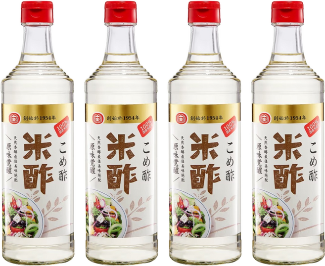 十全 米醋, 500ml, 4瓶