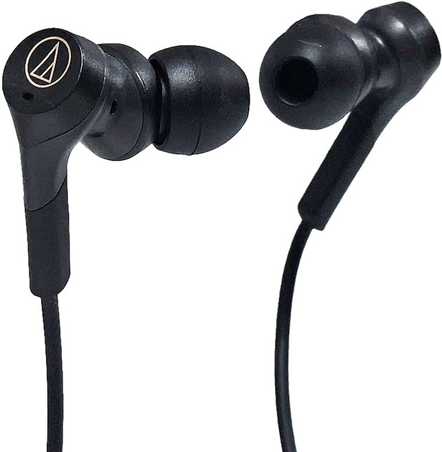 audio-technica 鐵三角 USB Type C 耳塞式降噪耳機 原廠保固, ATH-CKS330NC, 黑色