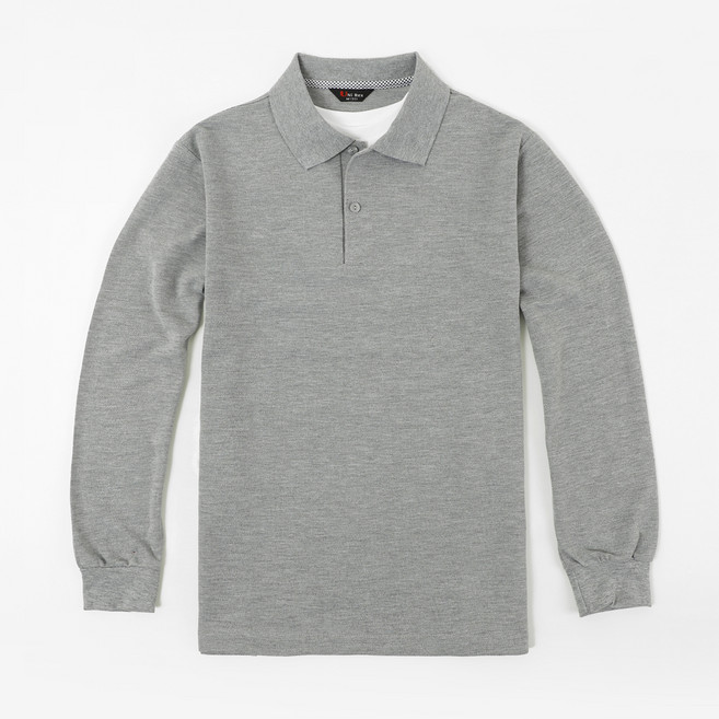 유니렉스 남녀공용 긴팔 컬러풀 카라티