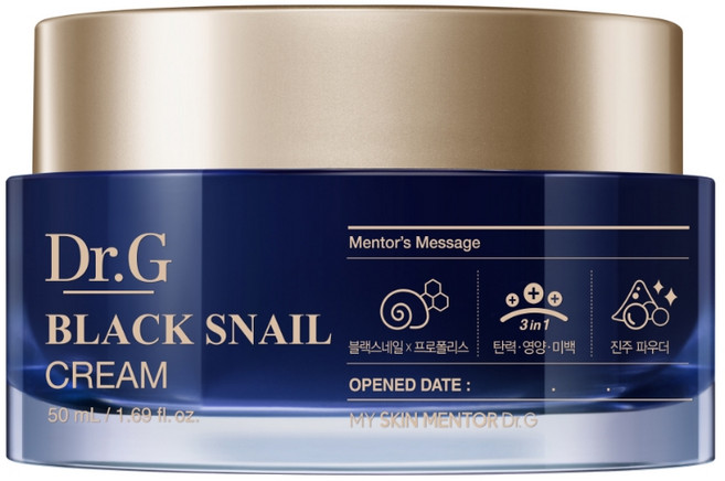 닥터지 블랙 스네일크림, 50ml, 1개