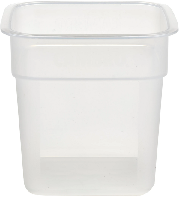 CAMBRO FreshPro方形盒1qt 不含蓋, 1個, 1個