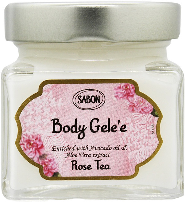 SABON 玫瑰茶語清爽保濕凝凍, 200ml, 1罐