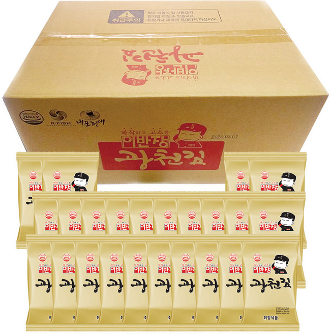 이반장 식탁김, 12g, 24개