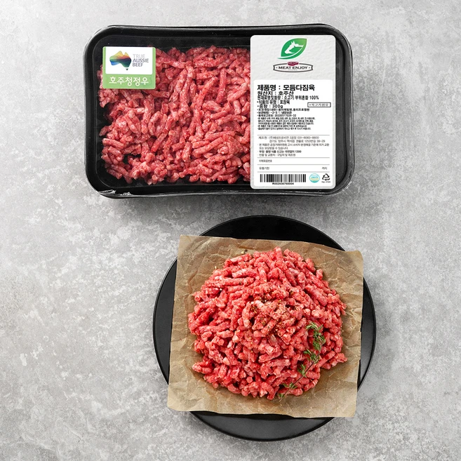 미트엔조이 호주산 모듬 다짐육 (냉장), 300g, 1개 - 쿠팡