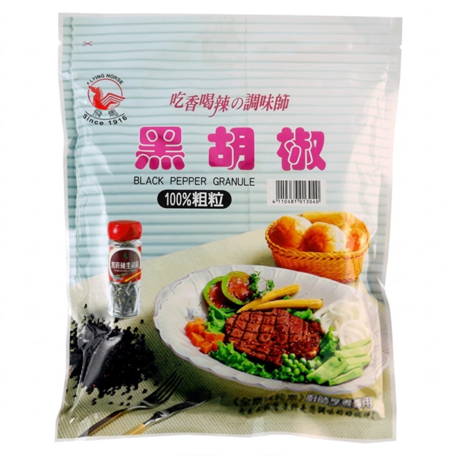 飛馬 粗粒純黑胡椒, 600g, 1包