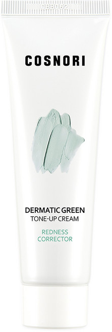 COSNORI 敏感肌適用校色提亮霜, 02 Dermatic Green, 50ml, 1條