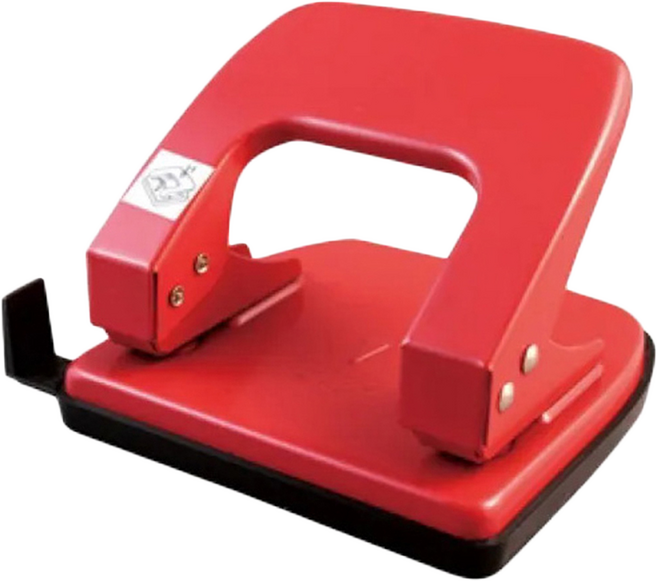 KW-triO 堡勝企業 輕型二孔打孔機, 紅色, 1個