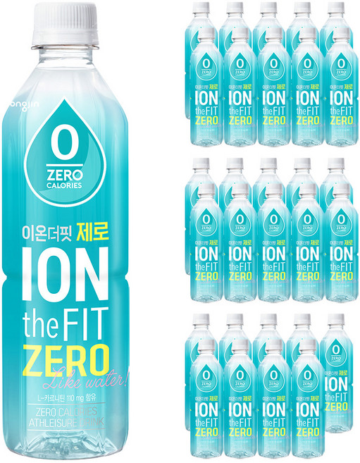 이온더핏 제로 이온음료, 500ml, 72개