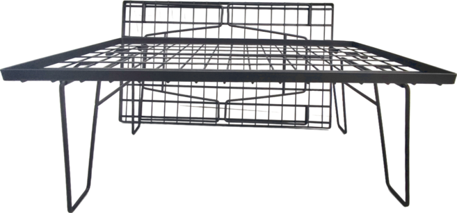 Campingmoon 柯曼 多用折疊桌 含收納袋 60 x 35 x 46cm 2個, 黑色