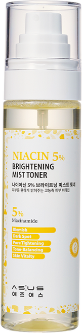 애즈어스 나이아신 브라이트닝 미스트 토너, 1개, 100ml