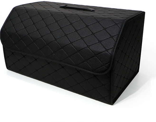 벤오토 깔끔이 트렁크 정리함, 블랙 + 블랙스티치