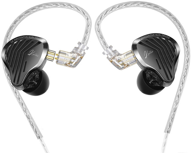DTAudio Kunter Wired 入耳式 耳機 Hi-Fi 高解析 3.5mm 黑色 DTA-GK01