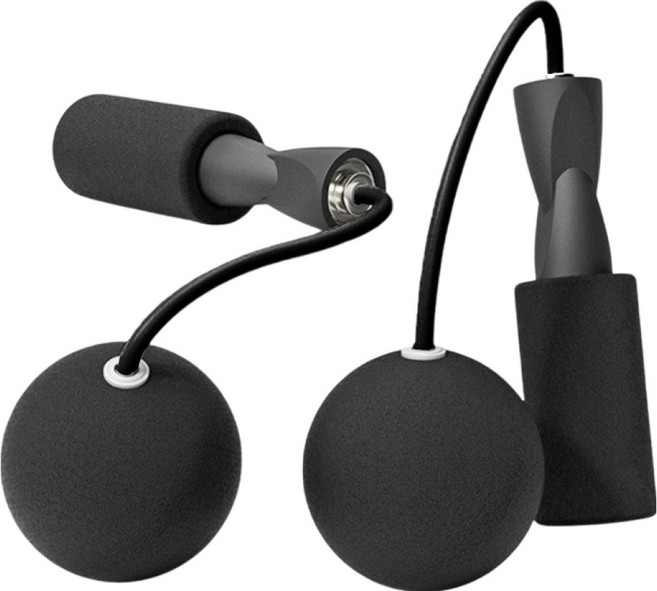 얼리포츠 무선 줄넘기, 다크블랙, 1개