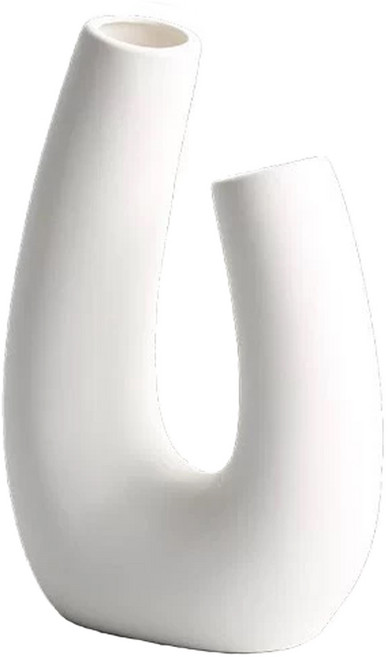 KUIBAO 快豹生活 Goyo 簡約素胚花瓶 D款, 白色