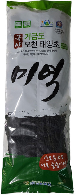 巨金島五川日曬海帶, 500g, 1包