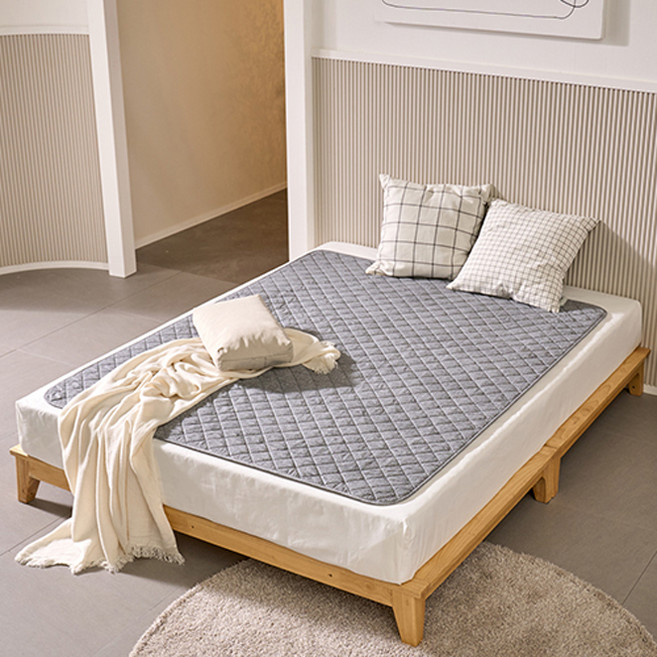 곰표한일 탄소매트 전기장판 MSP-F170GY, 진그레이, 퀀더블(150 x 190 cm)