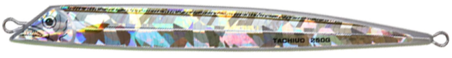 HEARTY RISE 哈帝來斯 TACHIUO太刀鐵板 120g, 白色 + 肚夜光, 1個
