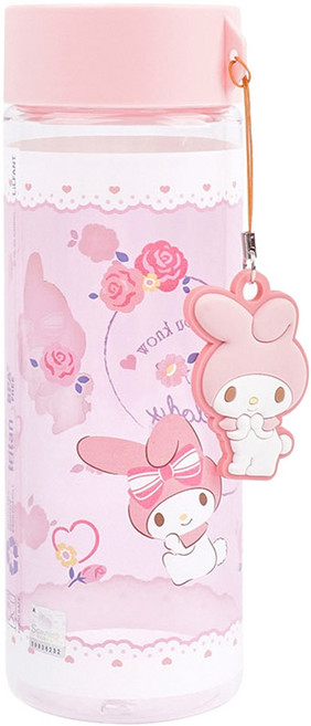 MY MELODY 美樂蒂 吊飾水壺 19.4 x 6.5 x 6.5cm, 500ml, 1個