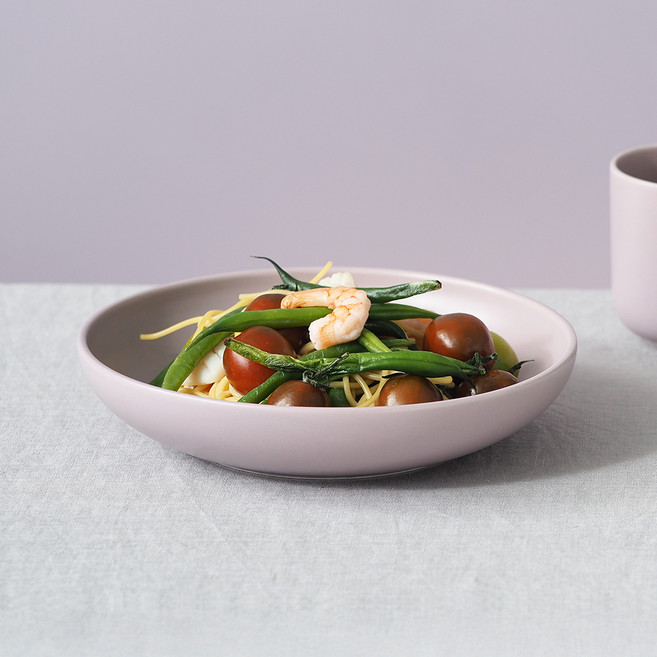 BOWLBOWL 韓國製 復古系列 義大利麵碗, 薰衣草紫, 1個