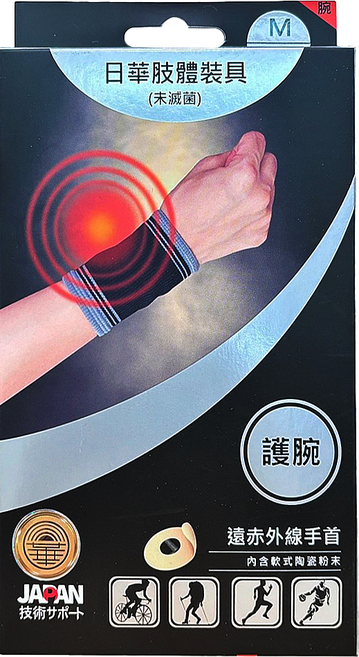 日華 肢體裝具 護腕, 1個
