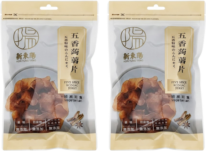 新東陽五香蒟蒻片, 100g, 2包