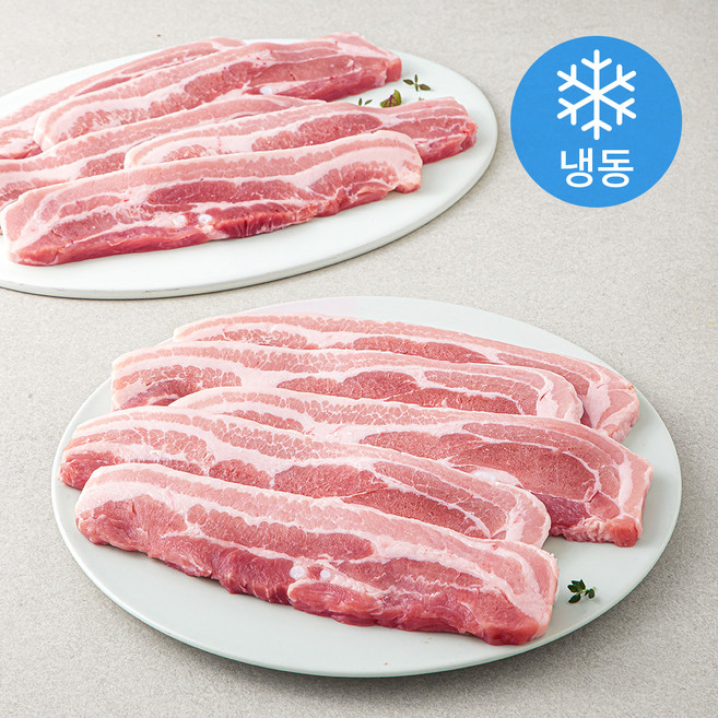 미트코리아 스페인 삼겹 11mm (냉동), 2.5kg, 1개