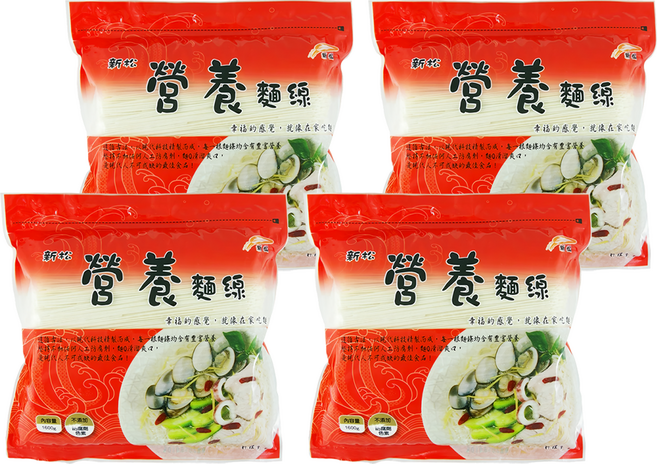 新松 營養麵線, 1.6kg, 4包