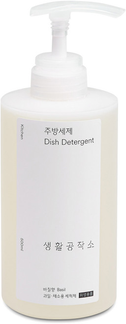 생활공작소 주방세제, 500ml, 1개