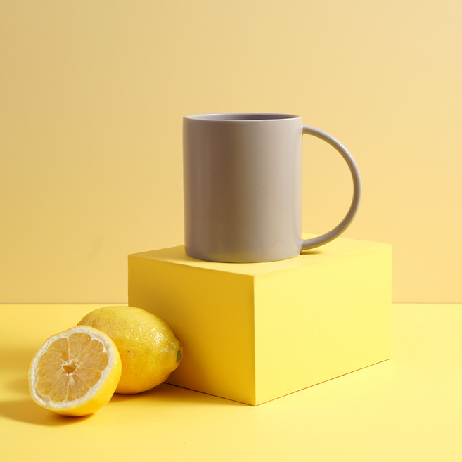 보울보울 국산 볼볼홈파티 빅머그 600ml, 애쉬그레이, 1개