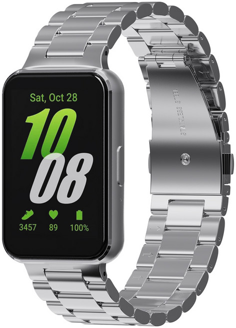 칸탐 갤럭시워치 클래식 메탈스트랩, 실버, 1개